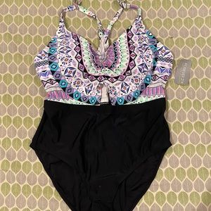 Forever 21 NEW One Piece Swimsuit XL